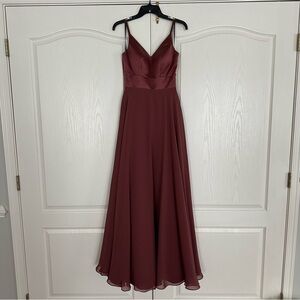 Sorella Vita Sangria Code 9088 Bridesmaid Prom Ball Ladies Night size 6